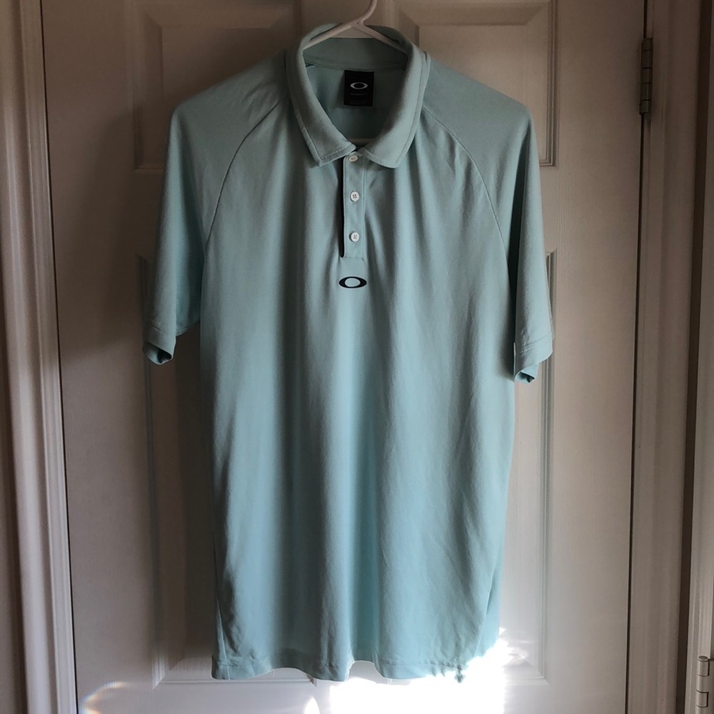 Oakley Ocean Foam Green Performance Fit shirt
